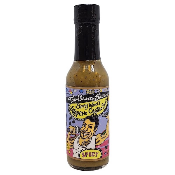 Torchbearer Sauces Torchbearer Sauces Danny Wood Jalapeno Cilantro Hot Sauce 5 oz 62222 - main